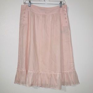 J Crew skirt size 6 pink
